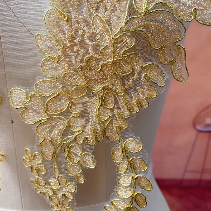 Goldene Spitzenborte für Hochz – Craft Embellishments Bewertung und Preis