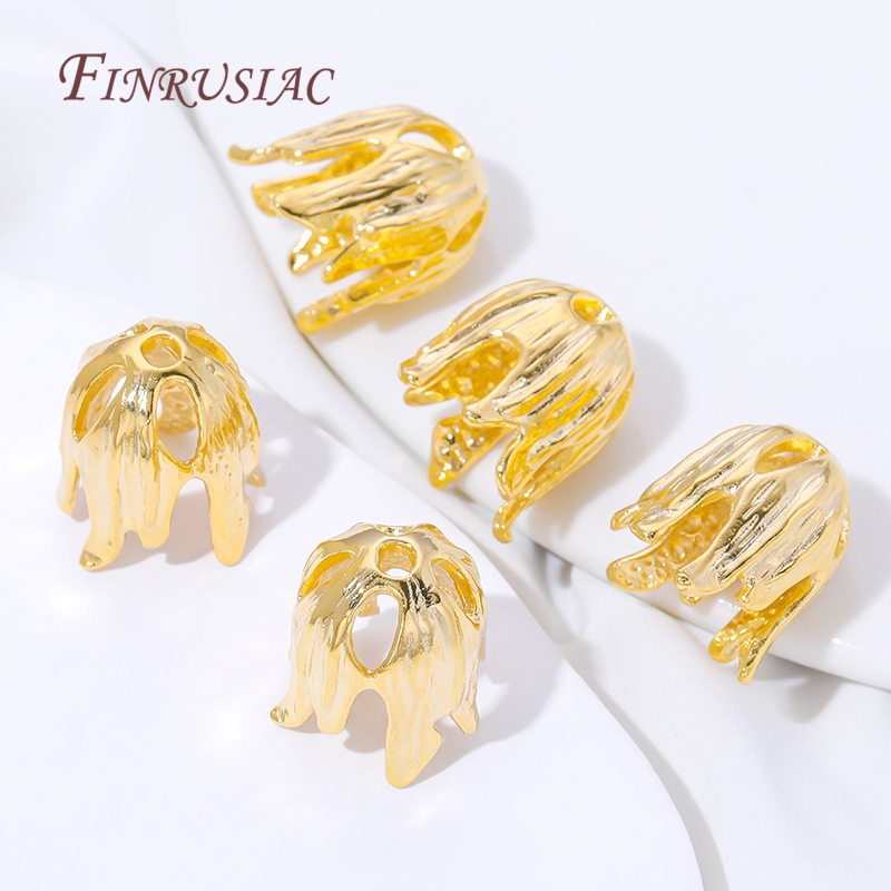 18K vergoldete Quasten-Endkapp – Beaded Trim Fringe Bewertung und Preis